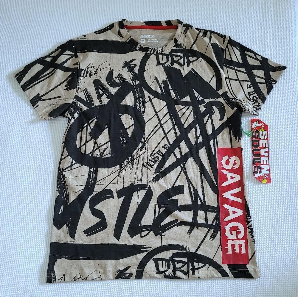 Seven7️⃣ Souls Graffiti Tee👕 - NWT - Picture 10 of 13